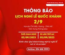 Lịch Nghỉ Lễ 2.9 Năm 2023